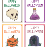 10 Best Happy Halloween Printable Cards Printablee