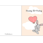 1st Birthday Cards Free Printable Printable Templates