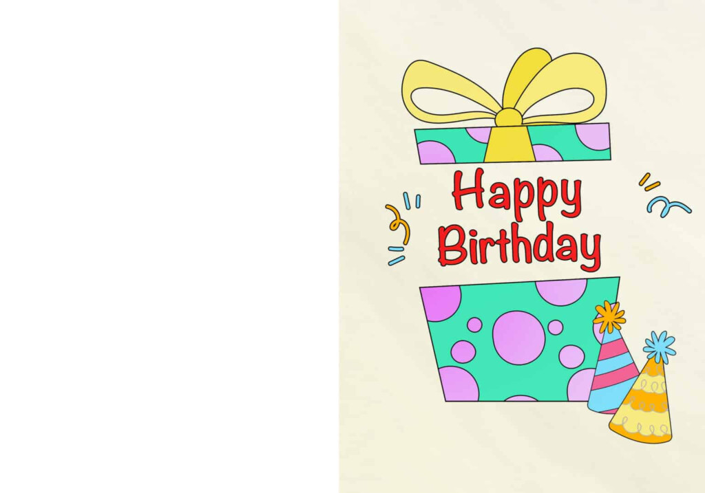 2 Free Happy Birthday Card Printables LaptrinhX News