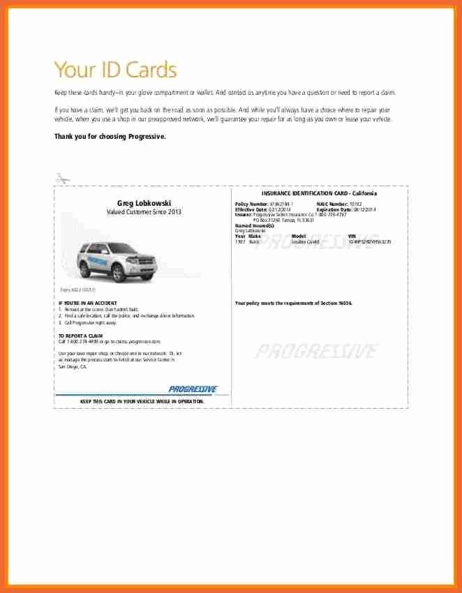  20 Fake Auto Insurance Cards Free Download Dannybarrantes Template