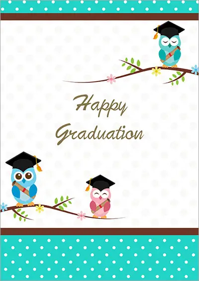 22 Charming Printable Graduation Cards Kitty Baby Love