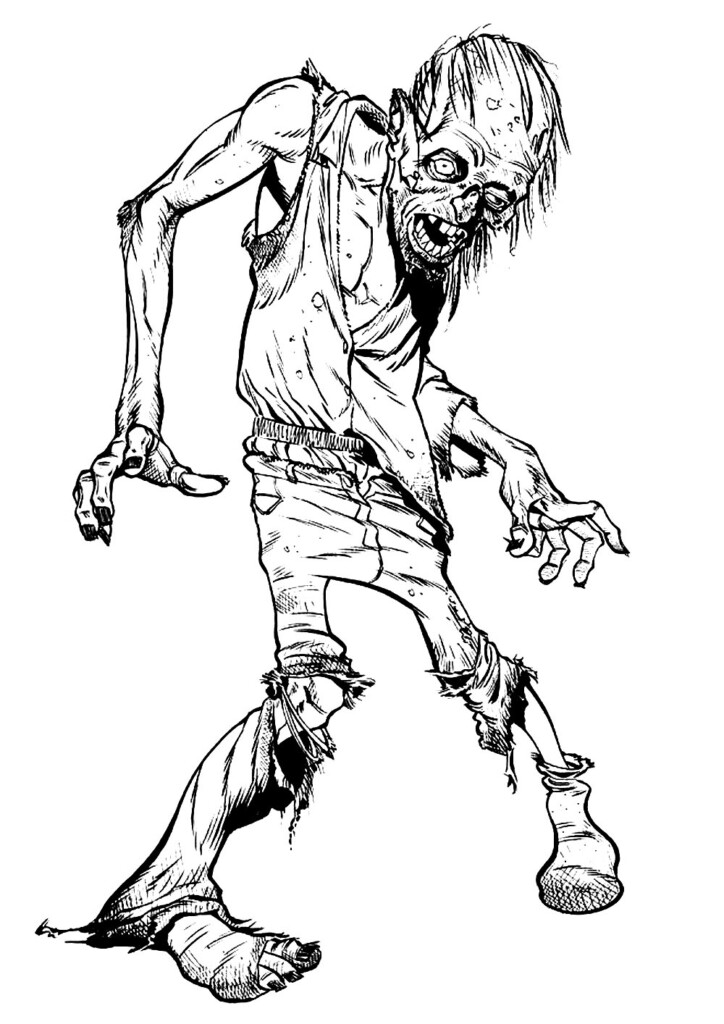  23 Printable Zombie Pictures 2023