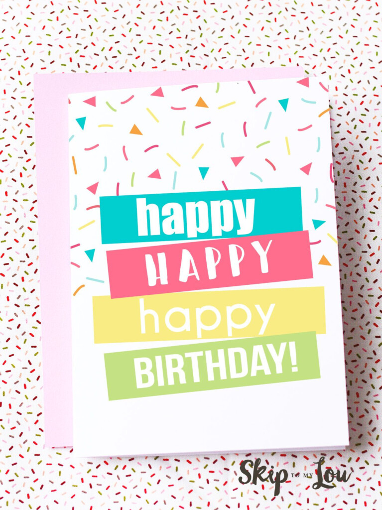 4 Best Images Of Printable Folding Birthday Cards For Wife Foldable 