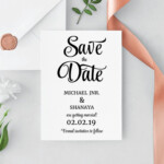 40 Wahrheiten In Vorlage Save The Date Flaches Design Hochzeit