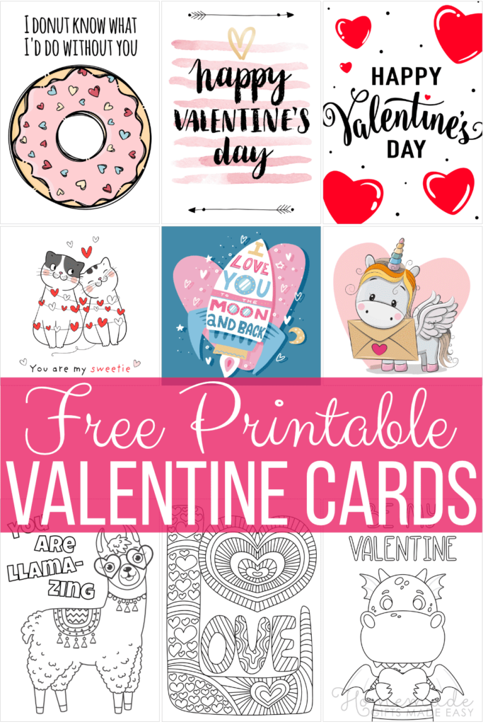 70 Free Printable Valentine Cards For 2021