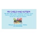 Autism Awareness Cards Zazzle