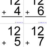 Bendon Addition Subtraction Multiplication Pull Tab Math Flash Cards