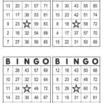 Bingo Cards 1000 Cards 4 Per Page Instant Printable Pdf Etsy Bingo
