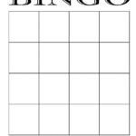 Bingo Pelipohja Bingo Card Template Bingo Cards Printable Templates