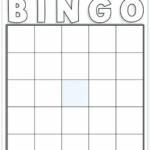 Blank Bingo Card Template Microsoft Word Intended For Blank Bingo