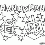 Channukah Coloring Pages