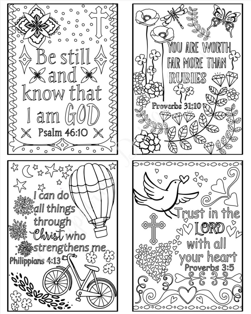 Christian Coloring Pages Pdf Wickedgoodcause