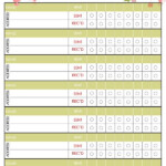 Christmas Card Tracker Free Printable Included Christmas Card