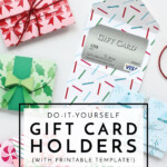 Diy Gift Card Holder Template Modifications