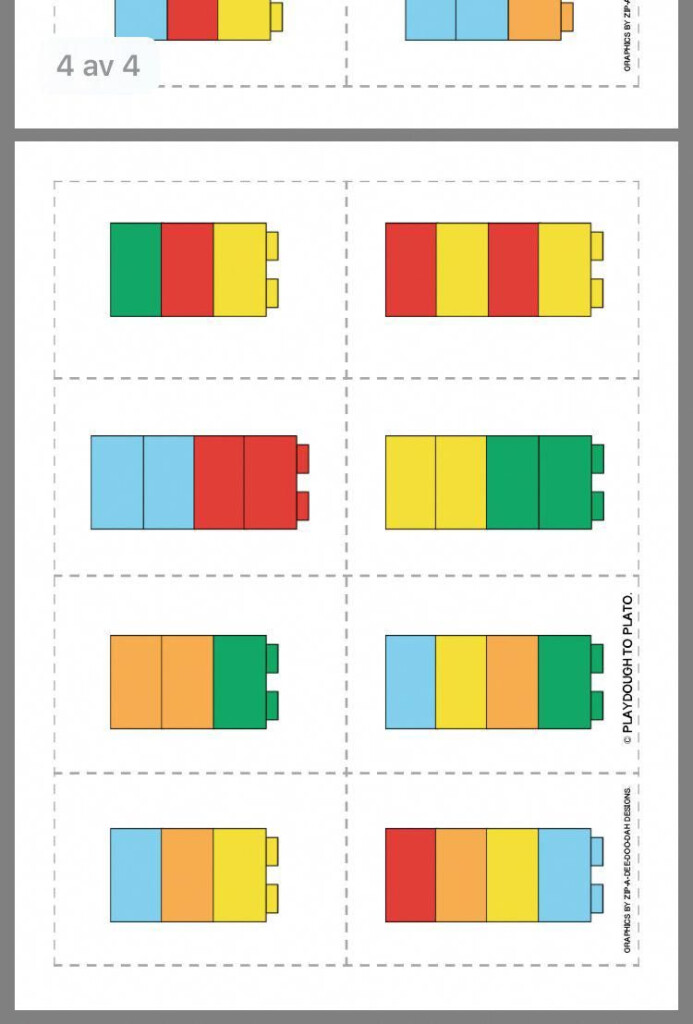 Duplo M nsterkort sugerencias Mathe F r Vorschulkinder 