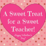 East Coast Mommy Simple Teacher Valentine With Free Printable Tag