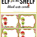 Elf On A Shelf Blank Note Cards Capturing Joy With Kristen Duke