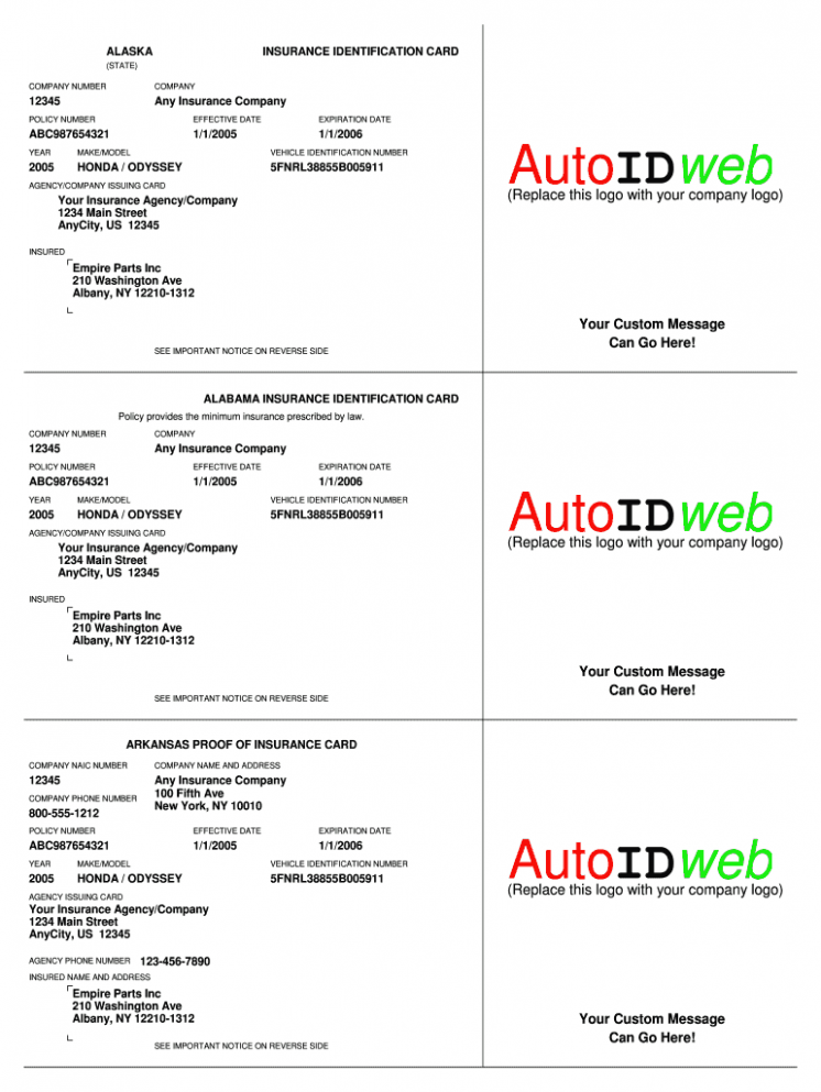 Fake Health Insurance Card Maker Fake Progressive Auto Insurance