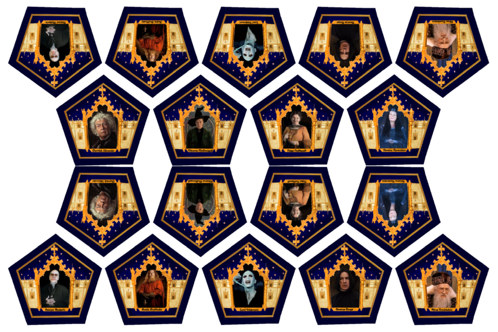 Filch s Office Chocolate Frog Cards Final