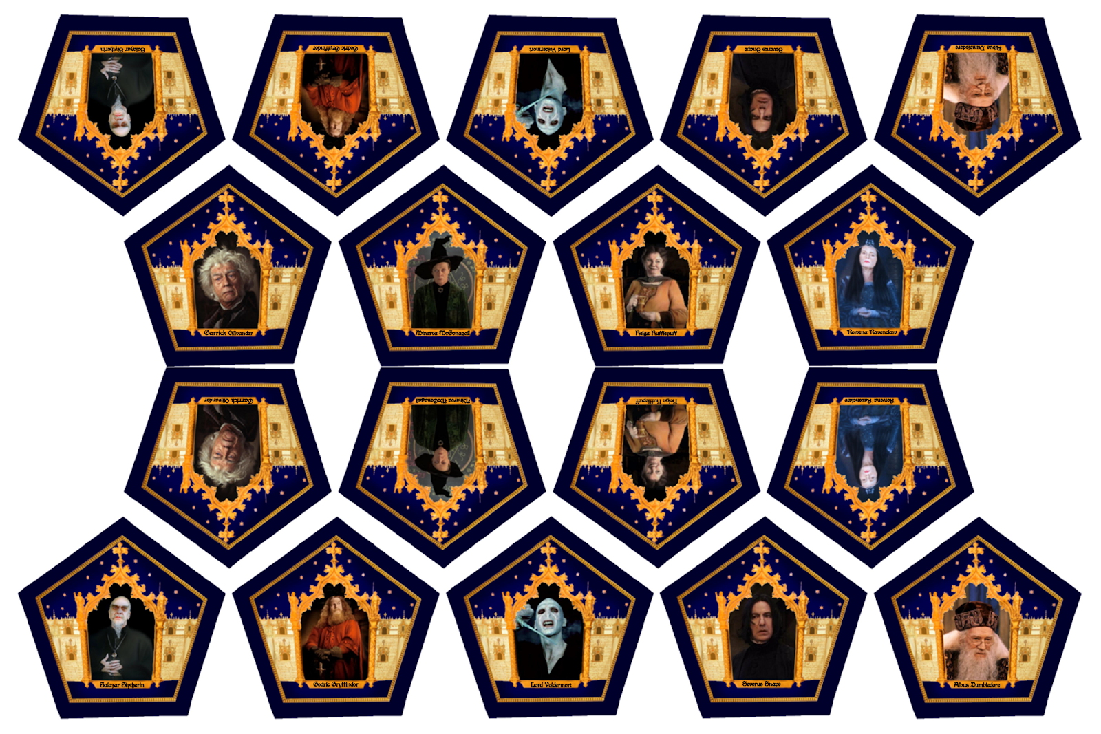 Filch s Office Chocolate Frog Cards Final