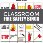 Fire Safety Bingo Game For Classrooms Bingo Classroom Printable