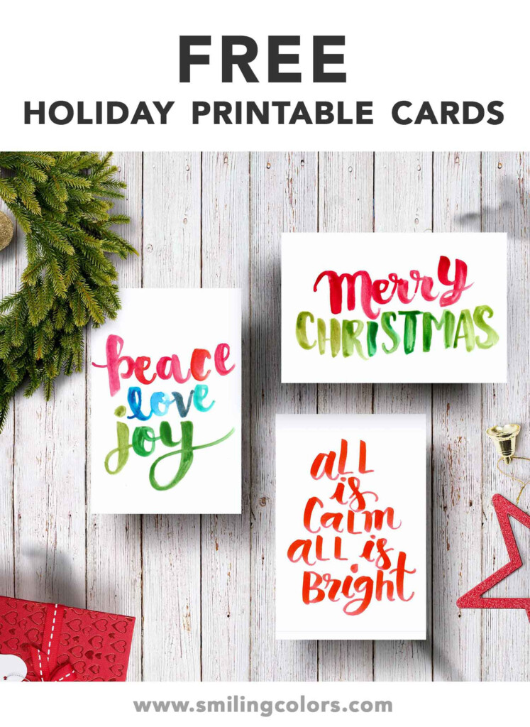 Folding Free Printable Christmas Cards FREE PRINTABLE TEMPLATES