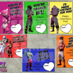 Fortnite Valentine Cards Printable Instant Download Valentines