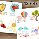 Free Encouragement Cards For Kids Children s Worship Bulletins Blog