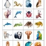 Free Printable Bilingual Animal Matching Cards And Memory Game Free