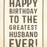 Free Printable Birthday Cards For Husband Free Printable