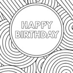 Free Printable Birthday Coloring Cards Cards Create And Print Free