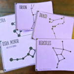 FREE Printable Constellation Flashcards