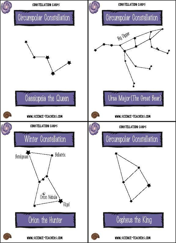 Free Printable Constellation Worksheets Free Printable Constellation