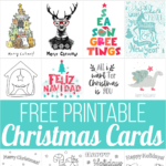 Free Printable Editable Christmas Cards FREE PRINTABLE TEMPLATES