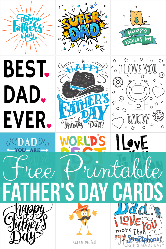 Free Printable Father s Day Cards 2022 In 2022 Happy Father Day 