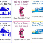 FREE Printable Fortnite Valentines Fortnite Valentines Free Fortnite