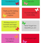 Free Printable Kindness Cards Kindness Activities Compliment Cards