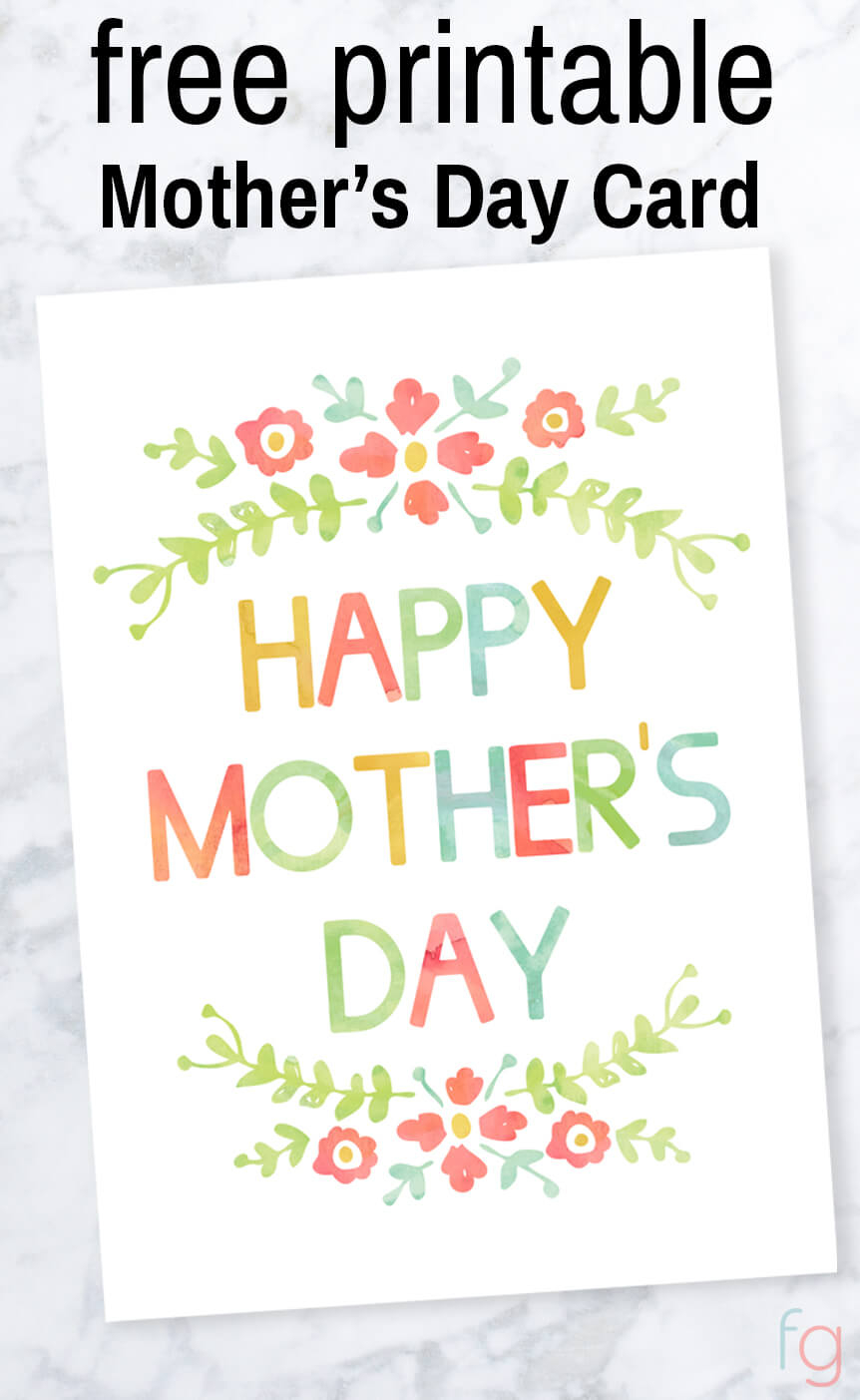 Free Printable Mother s Day Card Savor Savvy