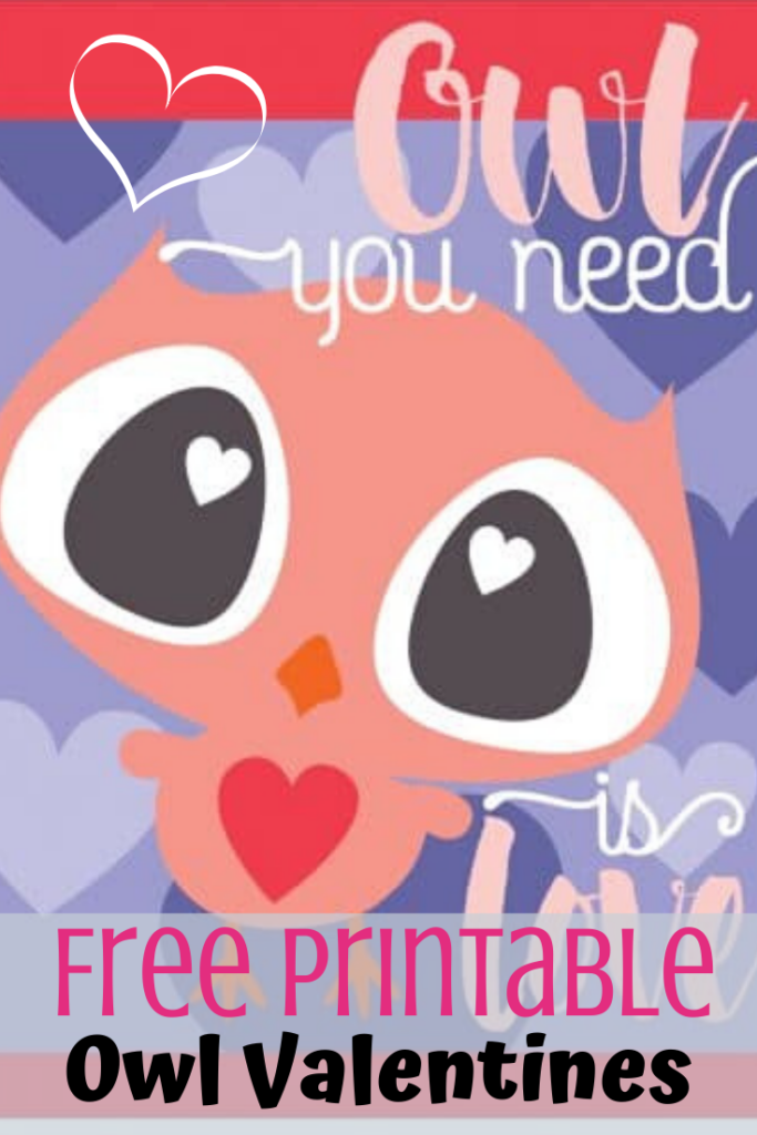 Free Printable Owl Valentine Owl Valentines Owl Valentines Cards 