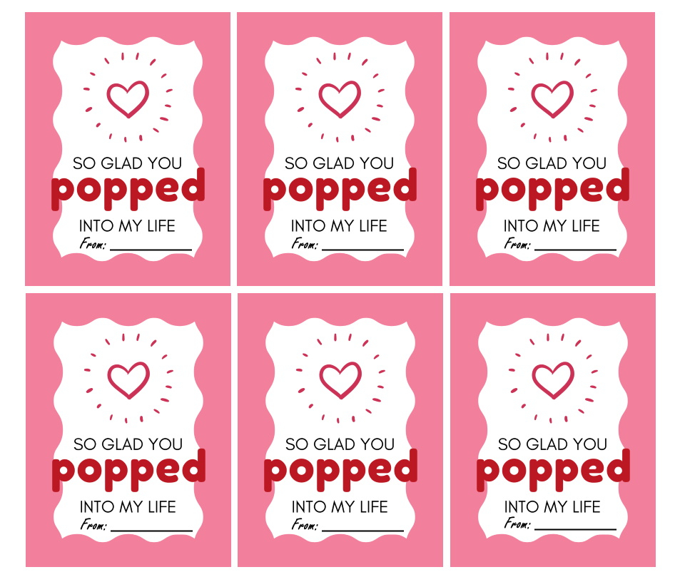 Free Printable Pop It Valentine Cards Printable Word Searches