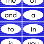 Free Printable Pre K Sight Words Flash Cards Thekidsworksheet