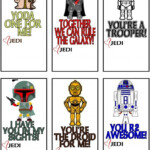 Free Printable Star Wars Valentines Being Genevieve These Adorable