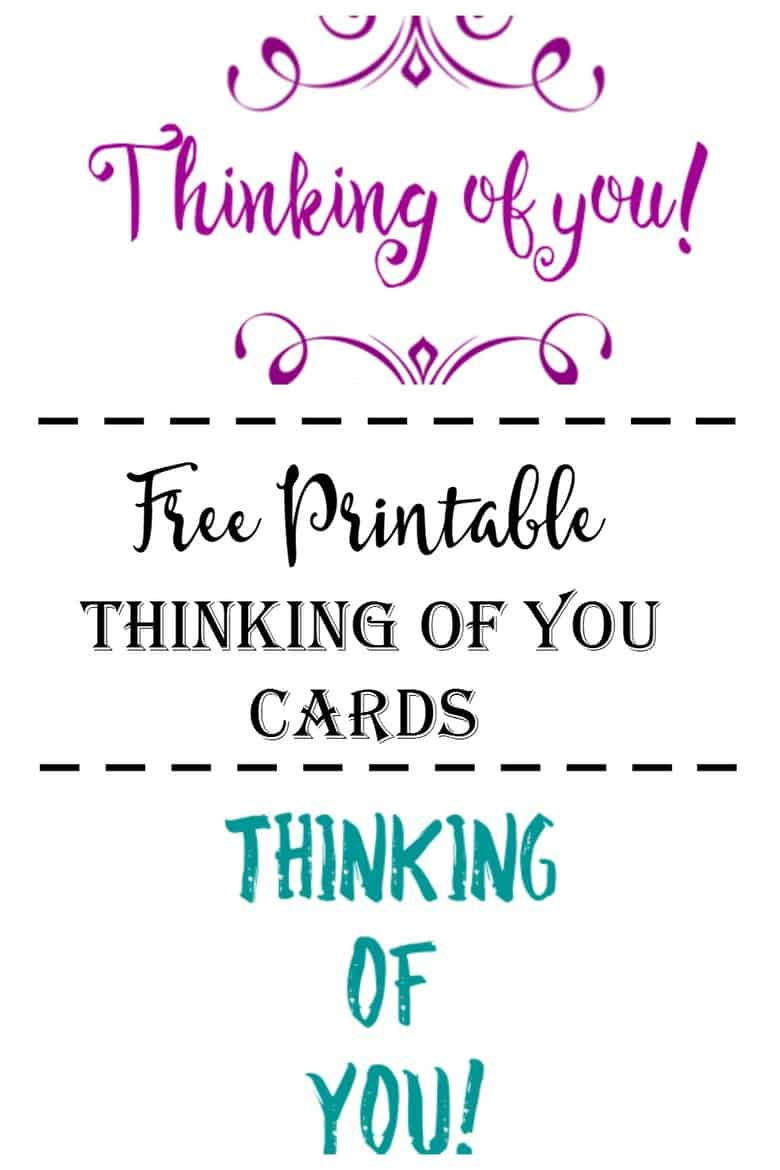 Free Printable Thinking Of You Cards Cultured Palate