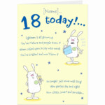 Funny 18Th Birthday Cards Printable Printable Card Free