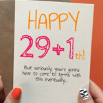 Funny 30th Birthday Cards Printable Free