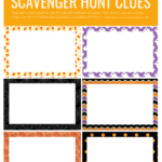 Halloween Scavenger Hunt Printable Clues For Kids Treasure Hunt