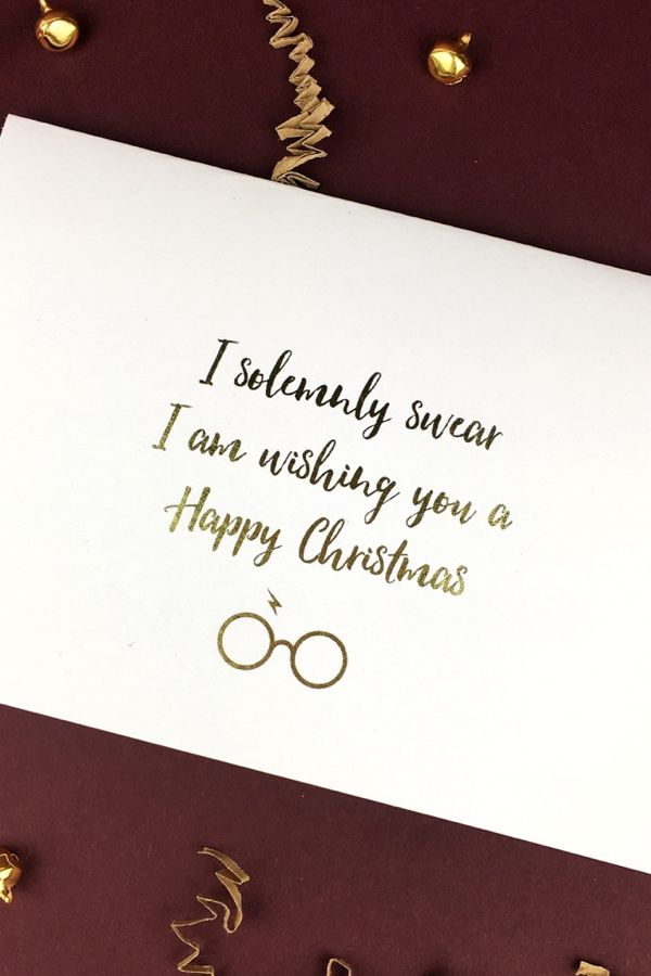 Harry Potter Christmas Cards Printable ArtLovers me