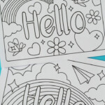 Hello Cards FREE Printable Cards For Kids Hello Cards Printable