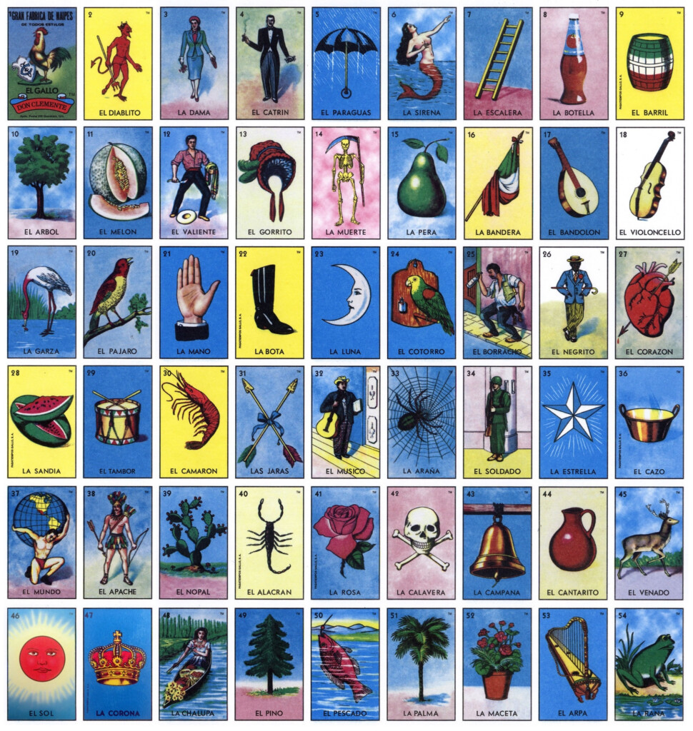 Loteria Is A Super Fun Game Similar To Bingo This Is Very Popular 