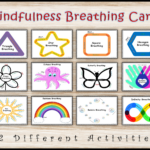 Mindfulness Breathing Exercises Activities Set Great For Etsy